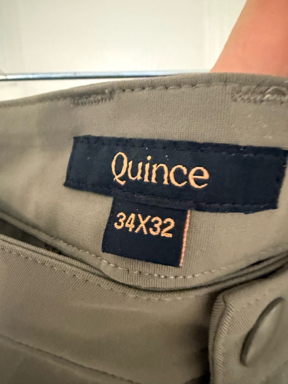 Quince Men’s ProTech Golf Pants / Faded Cargo Green 34/32 NWOT - Picture 4 of 8